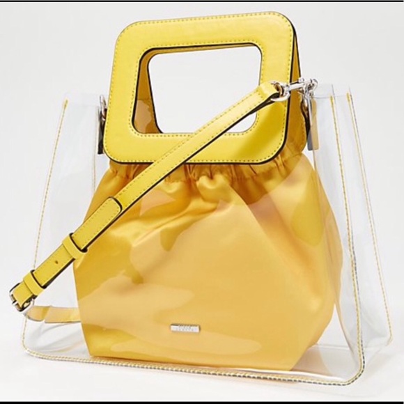 Vince Camuto Handbags - Vince Camuto Women’s Kenni Satchel in Yellow